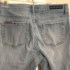 Rock & Republic pinstripe skinny jeans